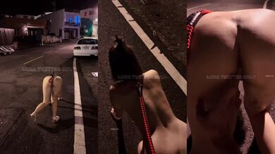 ⚫️【强烈推荐】，顶级露脸小母狗【Lunana】推特5000元订阅福利⑦，露出喝尿调教啪啪，各种花样，玩花了(22V) (5)